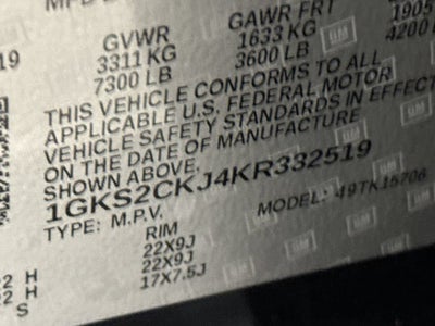 2019 GMC Yukon Denali