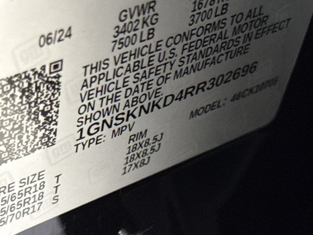 2024 Chevrolet Tahoe LT