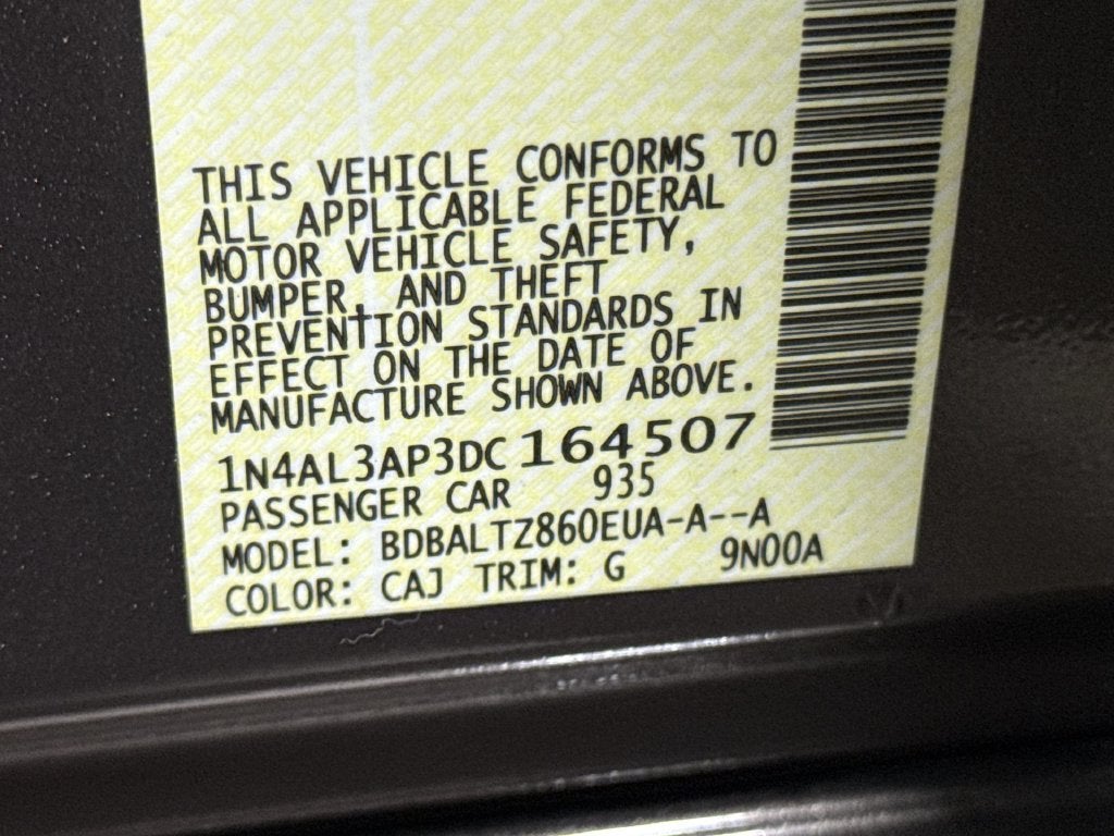 2013 Nissan Altima 2.5 SV
