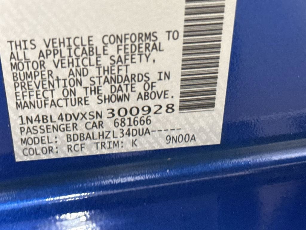 2025 Nissan Altima SV