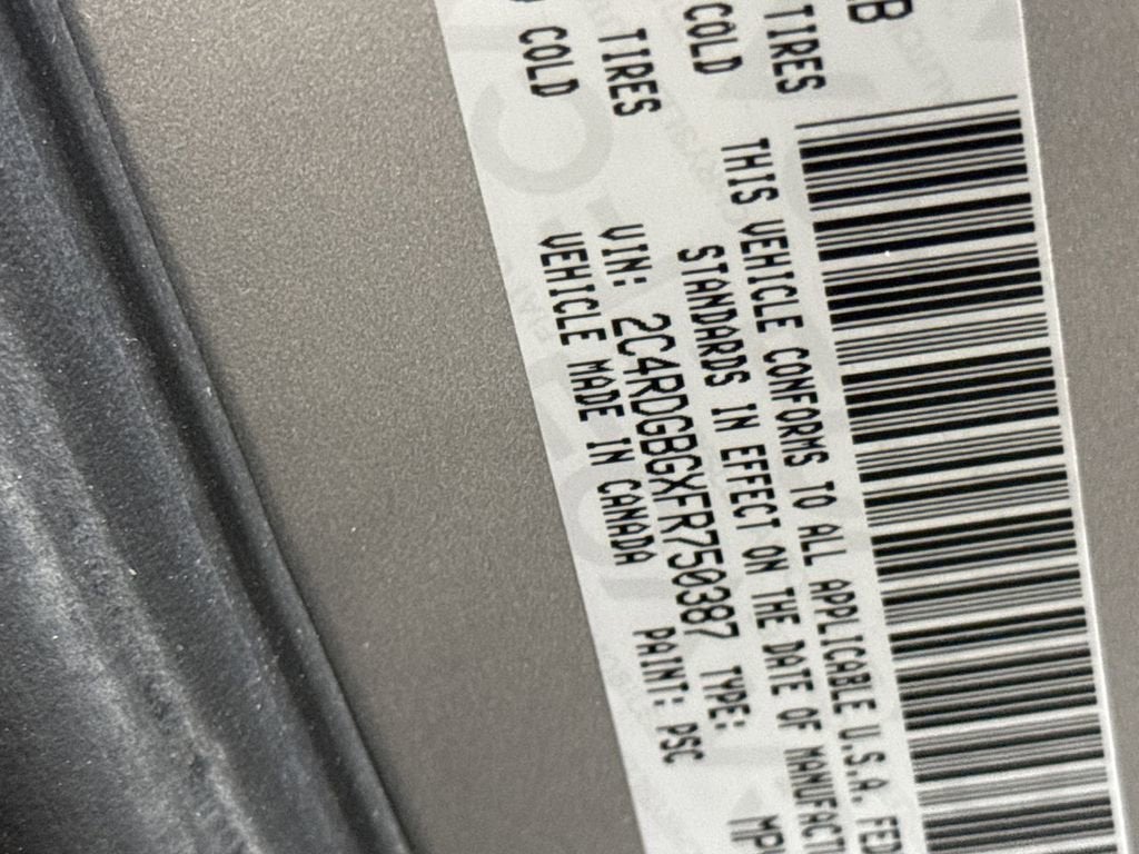 2015 Dodge Grand Caravan American Value Pkg