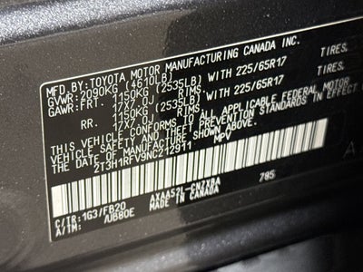 2022 Toyota RAV4 LE