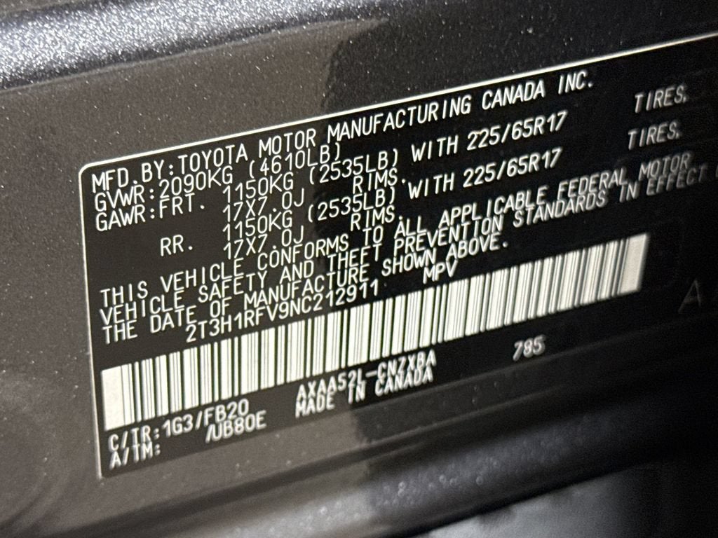 2022 Toyota RAV4 LE