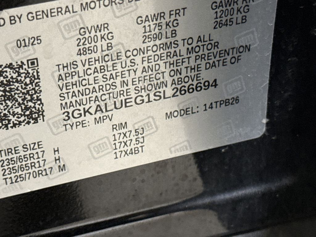 2025 GMC Terrain Elevation