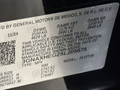 2025 Chevrolet Equinox LT
