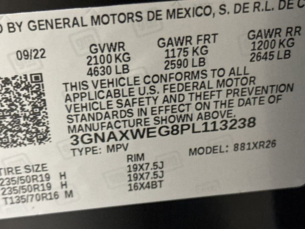 2023 Chevrolet Equinox RS