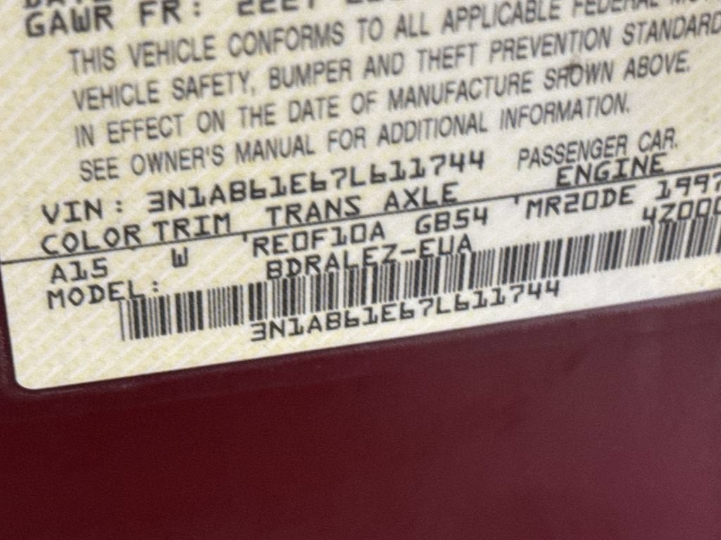 2007 Nissan Sentra 2.0 S