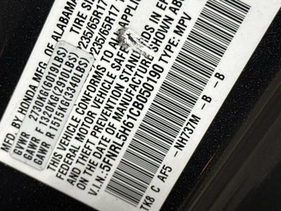 2012 Honda Odyssey EX-L