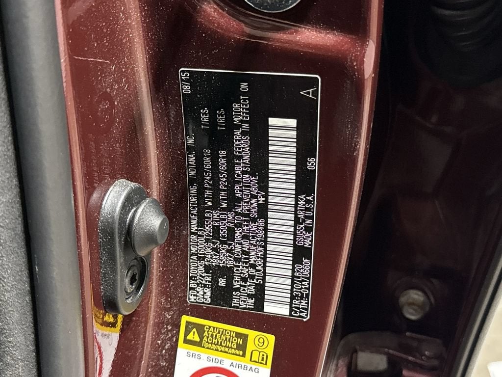 2015 Toyota Highlander XLE