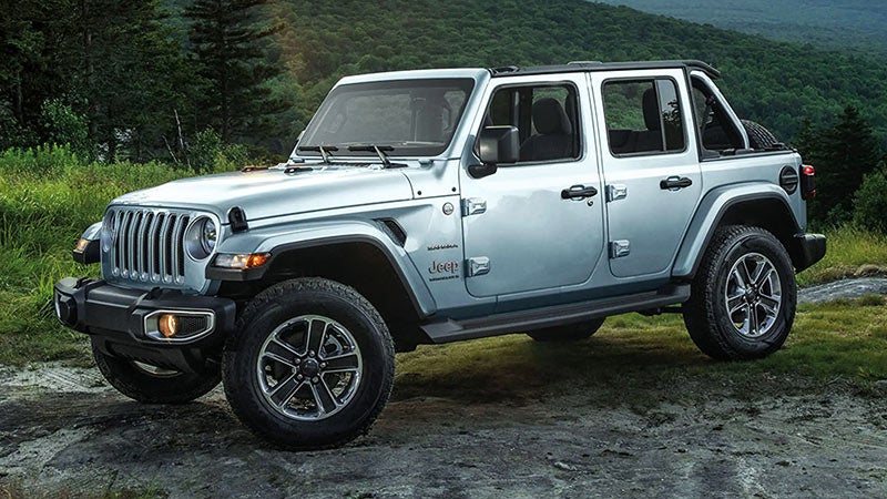 Jeep Wrangler model view