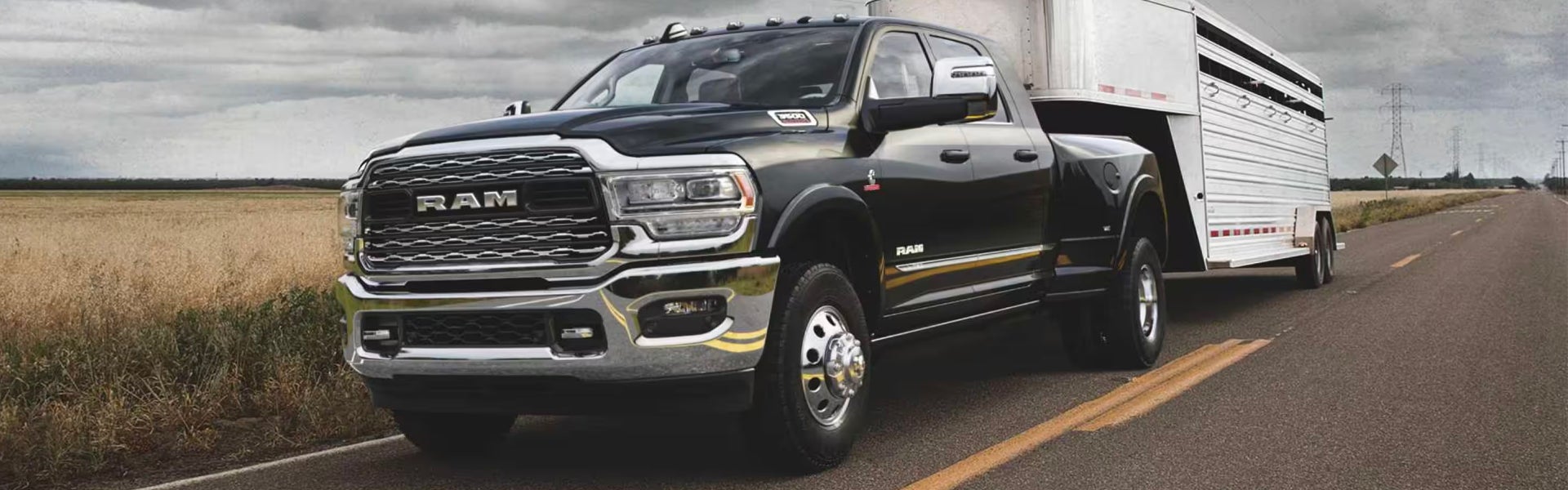 2025 RAM 3500 towing the line