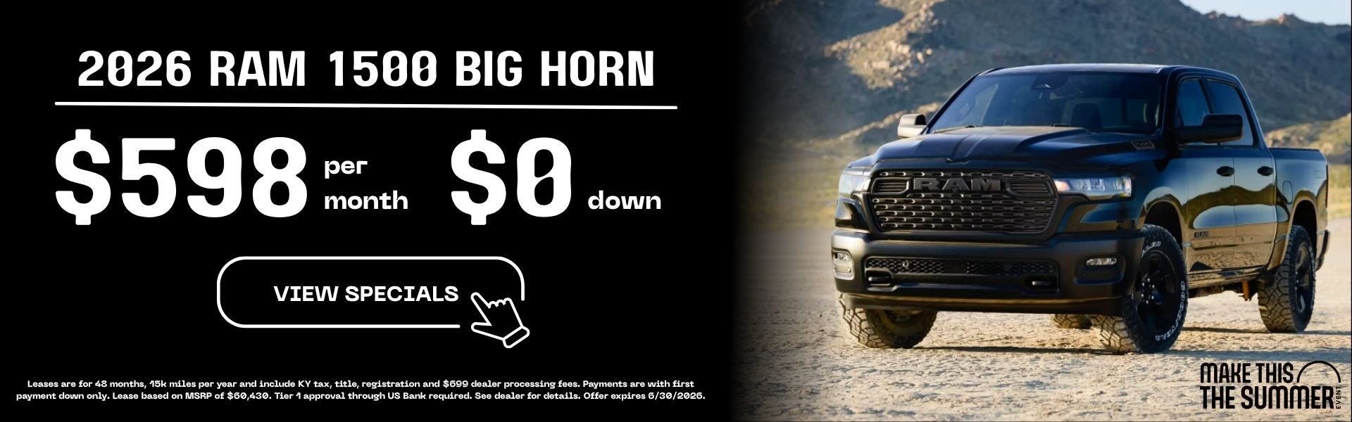 RAM 1500 Lease