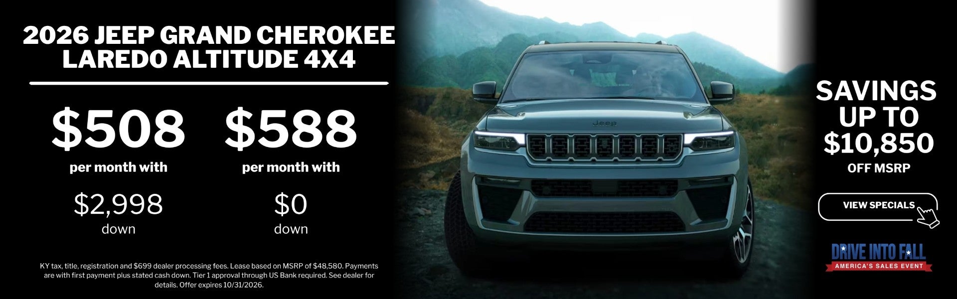 grand cherokee lease