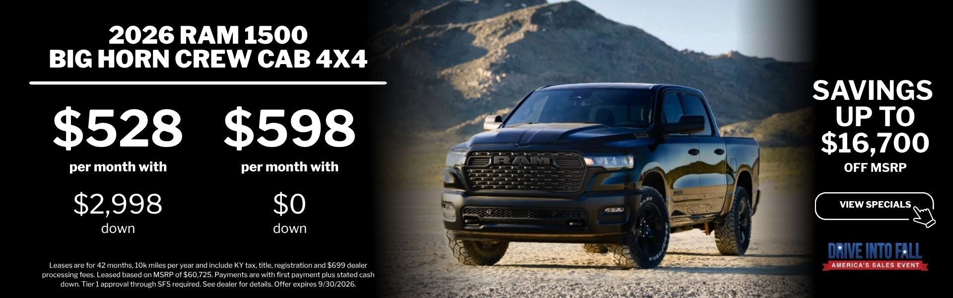 RAM 1500 Lease